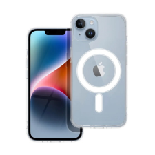 Gigapack Szilikon telefonvédő (ütésállóság, MagSafe) ÁTLÁTSZÓ Apple iPhone 14 tok és táska
