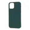 Gigapack Szilikon tok matt iPhone 12 Pro / 12 sötétzöld