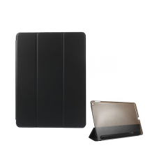 Gigapack Tok álló (aktív FLIP, átlátszó hátlap, oldalra nyíló, TRIFOLD asztali tartó funkció) FEKETE [Apple IPAD Air 2] tablet tok