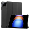 Gigapack Tok álló, bőr hatású (aktív FLIP, oldalra nyíló, TRIFOLD, asztali tartó) FEKETE Xiaomi Pad 6S Pro " csomagolás" (GP-157490) (GP-157490)