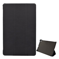 Gigapack Tok álló, bőr hatású (aktív flip, oldalra nyíló, TRIFOLD asztali tartó funkció) FEKETE Samsung Galaxy Tab S6 Lite 10.4 WIFI (SM-P610), Samsung Galaxy Tab S6 Lite 10.4 LTE (SM-P615) tablet tok