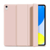 Gigapack Tok álló, bőr hatású (aktív FLIP, oldalra nyíló, TRIFOLD asztali tartó funkció) RÓZSASZÍN Apple IPAD 10.9 (2022)