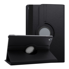 Gigapack Tok álló, bőr hatású (FLIP, asztali tartó funkció, 360°-ban forgatható) FEKETE [Huawei MediaPad M6 10.8 LTE] (5996457891412) tablet tok