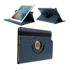 Gigapack Tok álló, bőr hatású (FLIP, asztali tartó funkció, 360°-ban forgatható) SÖTÉTKÉK [Apple IPAD Pro 9.7] (5996457634996) tablet tok