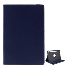 Gigapack Tok álló, bőr hatású (FLIP, asztali tartó funkció, 360°-ban forgatható) SÖTÉTKÉK [Samsung Galaxy Tab S6 10.5 LTE (SM-T865)] (5996457907267) tablet tok