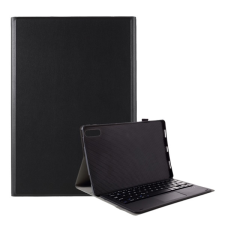 Gigapack Tok álló, bőr hatású (FLIP, bluetooth billentyűzet, asztali tartó funkció, QWERTY, angol nyelvű) FEKETE Lenovo Tab P11 Pro (TB-J706F) tablet tok
