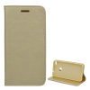 Gigapack Tok álló, bőr hatású (FLIP, oldalra nyíló, asztali tartó funkció) ARANY Huawei P9 Lite (2017)