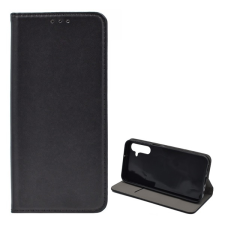 Gigapack Tok álló, bőr hatású (FLIP, oldalra nyíló, asztali tartó funkció) FEKETE tok és táska