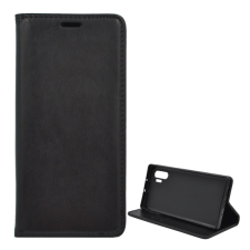Gigapack Tok álló, bőr hatású (FLIP, oldalra nyíló, asztali tartó funkció) FEKETE Samsung Galaxy Note 10 Plus (SM-N975F), Samsung Galaxy Note 10 Plus 5G (SM-N976F) tok és táska