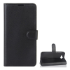 Gigapack Tok álló, bőr hatású (FLIP, oldalra nyíló, asztali tartó funkció, prémium) FEKETE [Huawei Y5 (2017)] (5996457739974)