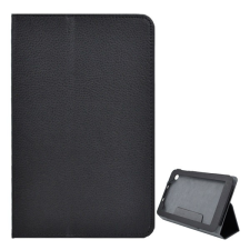 Gigapack Tok álló, bőr hatású (FLIP, oldalra nyíló, asztali tartó funkció, prémium) FEKETE [Lenovo IdeaTab A3000 (59-386525) ] (5996457424948) tablet tok