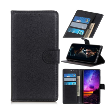 Gigapack Tok álló, bőr hatású (FLIP, oldalra nyíló, asztali tartó funkció, prémium) FEKETE Samsung Galaxy Note 10 Plus (SM-N975F), Samsung Galaxy Note 10 Plus 5G (SM-N976F) tok és táska