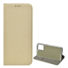 Gigapack Tok álló, bőr hatású (FLIP, oldalra nyíló, asztali tartó funkció, rombusz minta) ARANY Xiaomi Poco X5 5G