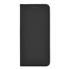 Gigapack Tok álló, bőr hatású (FLIP, oldalra nyíló, asztali tartó funkció, rombusz minta) FEKETE Realme C55