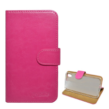 Gigapack Tok álló, bőr hatású (flip, oldalra nyíló, asztali tartó funkció) rózsaszín gp-63953 tok és táska