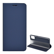 Gigapack Tok álló, bőr hatású (FLIP, oldalra nyíló, asztali tartó funkció) SÖTÉTKÉK Samsung Galaxy A41 (SM-A415F) tok és táska