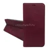 Gigapack Tok álló, bőr hatású (FLIP, oldalra nyíló, asztali tartó, kártyazseb, prémium) BORDÓ (GP-187803)