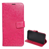Gigapack Tok álló, bőr hatású (FLIP, oldalra nyíló, asztali tartó, kézpánt, mandala) RÓZSASZÍN Xiaomi Redmi 15C 4G