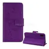Gigapack Tok álló, bőr hatású (FLIP, oldalra nyíló, asztali tartó, tükör, pillangó) LILA (GP-81333)