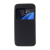 Gigapack Tok álló, bőr hatású (FLIP, oldalra nyíló, View Window, szálcsiszolt mintázat) FEKETE Samsung Galaxy S7 (SM-G930)