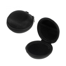 Gigapack Tok textil, cipzáras (fülhallgató, 80x30mm) fekete gp-47839 audió kellék