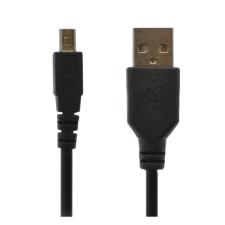 Gigapack Töltőkábel USB (100cm, INTERCOM - M800S kompatibilis) FEKETE (5996457186655) kábel és adapter