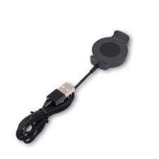Gigapack Töltőkábel USB (mágneses, 100cm) FEKETE Huawei Watch 2 okosóra kellék