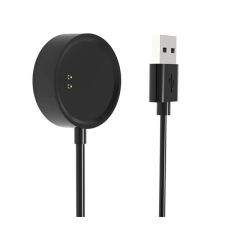 Gigapack Töltőkábel USB (mágneses, 100cm) FEKETE Realme Watch kábel és adapter