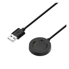 Gigapack Töltőkábel USB (mágneses, 100cm) FEKETE Realme Watch 2, Watch 2 Pro kábel és adapter