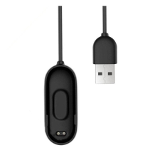 Gigapack Xiaomi MI Band 4 töltőkábel usb (mágneses, 20cm) fekete okosóra kellék