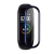 Gigapack Xiaomi Mi Band 6 képernyővédő üveg (3D full cover, 0.3mm, 9H) fekete