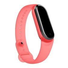 Gigapack Xiaomi Mi Band 6 pótszíj (egyedi méret, szilikon, állítható) rózsaszín okosóra kellék