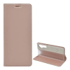 Gigapack Xiaomi Mi Note 10 Lite tok álló, bőr hatású (Flip, oldalra nyíló, asztali tartó funkció) rozéarany