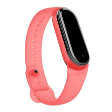 Gigapack Xiaomi Mi Smart Band 5 Szilikon szíj - Rózsaszín (OEM) (GP-97877/oem) okosóra kellék