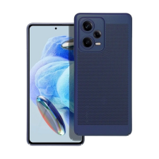 Gigapack Xiaomi Poco X5 5G műanyag telefonvédő (légáteresztő, lyukacsos minta, kamera védelem) sötétkék tok és táska