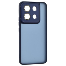 Gigapack Xiaomi Poco X6 szilikon tok akril hátlappal sötétkék (GP-153478) (GP-153478) tok és táska