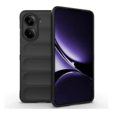 Gigapack Xiaomi Poco X7 Pro GIGAPACK Szilikon telefonvédő ütésállóság, 3D, FEKETE tok és táska