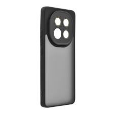 Gigapack Xiaomi Poco X7  szilikon telefonvédő (ütésállóság, akril hátlap, kameravédő) fekete tok és táska
