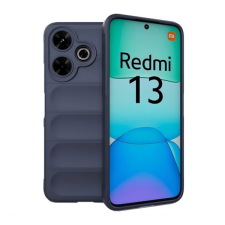 Gigapack Xiaomi Redmi 13 szilikon telefonvédő (ütésállóság, kameravédő, 3d) sötétkék mobiltelefon kellék