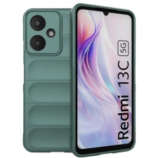 Gigapack Xiaomi Redmi 13C 5G szilikon tok sötétzöld (GP-160985) (GP-160985) tok és táska