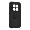 Gigapack Xiaomi Redmi Note 15 Pro Plus 5G szilikon (tartógyűrű, mikrofiber plüss belső, mágneses, kameravédő) fekete