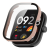 Gigapack Xiaomi Redmi Watch 5 műanyag keret (bumper, ütésállóság + kijelzővédő üveg) rózsaszín