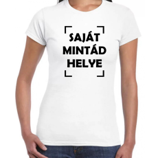 GILDAN A te mintád helye női póló (kismama mintával)