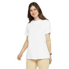 GILDAN A-vonalú oldalvarrott kereknyakú női póló, Gildan GIL67000, White-XL