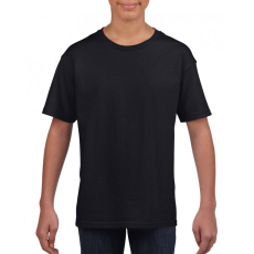 GILDAN Csomag akciós póló (min. 3 db) Gyerek póló Gildan GIB64000 Softstyle Youth T-Shirt -L, Black