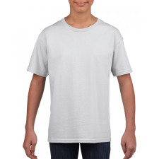 GILDAN Csomag akciós póló (min. 3 db) Gyerek póló Gildan GIB64000 Softstyle Youth T-Shirt -M, White gyerek póló