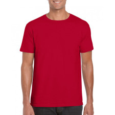 GILDAN Csomag akciós póló (min. 3 db) Uniszex póló Gildan GI64000 Softstyle Felnőtt póló -2XL, Cherry Red férfi póló