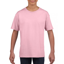GILDAN Csomag akciós póló (min. 5 db) Gyerek póló Gildan GIB64000 Softstyle Youth T-Shirt -M, Light Pink gyerek póló