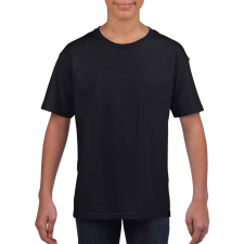 GILDAN Csomag akciós póló (min. 5 db) Gyerek póló Gildan GIB64000 Softstyle Youth T-Shirt -S, Black gyerek póló