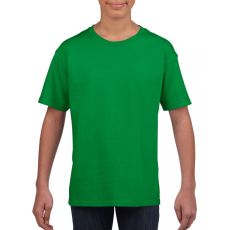 GILDAN Csomag akciós póló (min. 5 db) Gyerek póló Gildan GIB64000 Softstyle Youth T-Shirt -XS, Irish Green